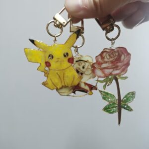 customized cloisinne keychain_simple