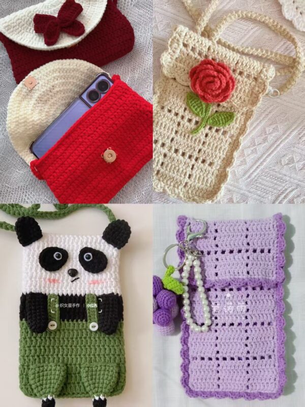handmade phone bag