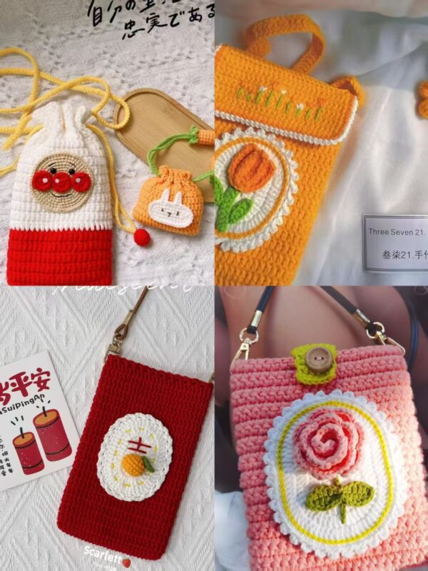 handmade phone bag - Image 8