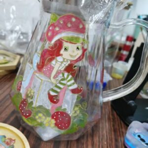 handpaint teapot